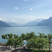 Vue sur le lac Léman